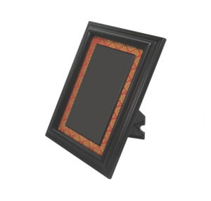 Conceal plaque with songket design