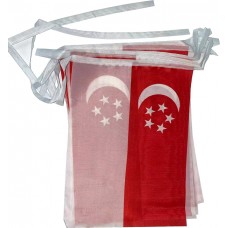 Singapore Bunting Flag