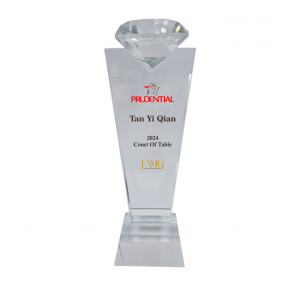 UWC9MC33 Crystal Plaque