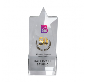 UWC9MC34 Crystal Plaque