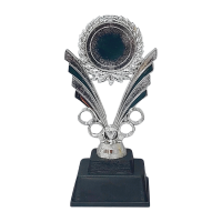13141L Silver Plastic Trophy