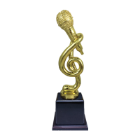 Microphone Resin Trophy